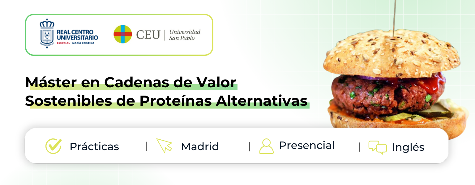 ¿Qué son las proteínas alternativas? -Máster