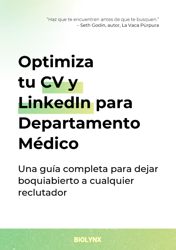 Optimiza tu CV y LinkedIn para el Departamento Médico