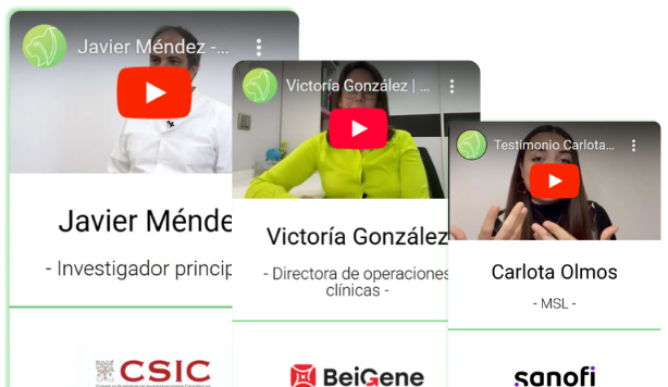 Testimonios de expertos