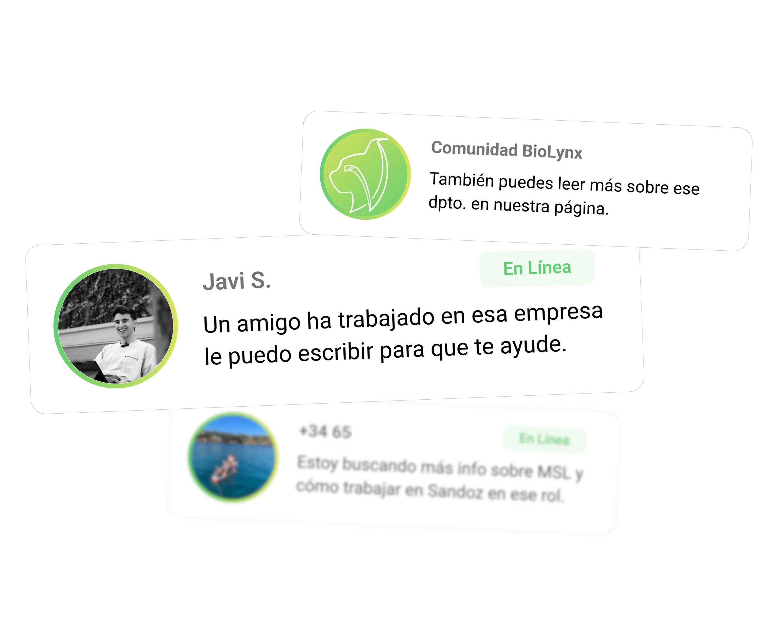 Conecta con la comunidad